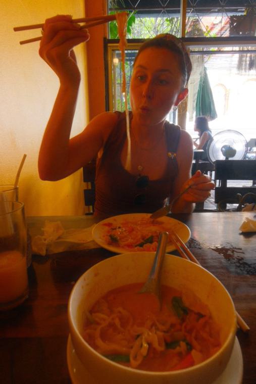 First khao soi, within the hour